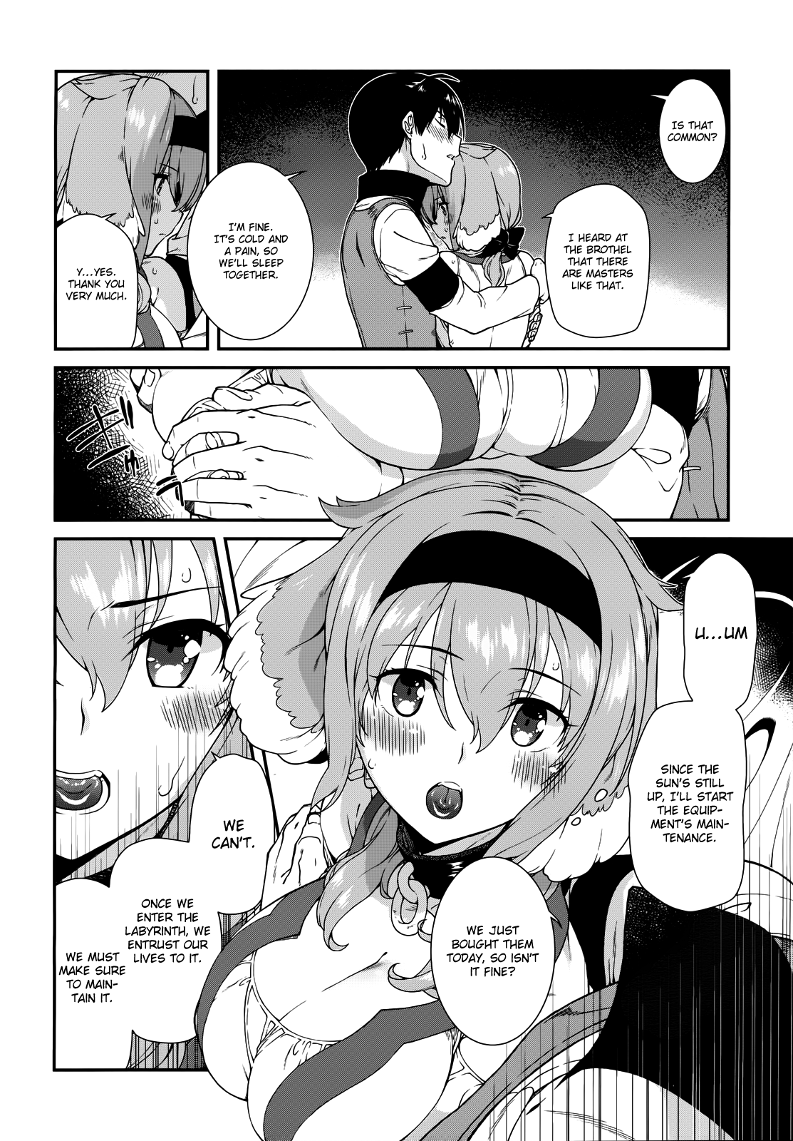 Isekai Meikyuu de Harem o, chapter 10