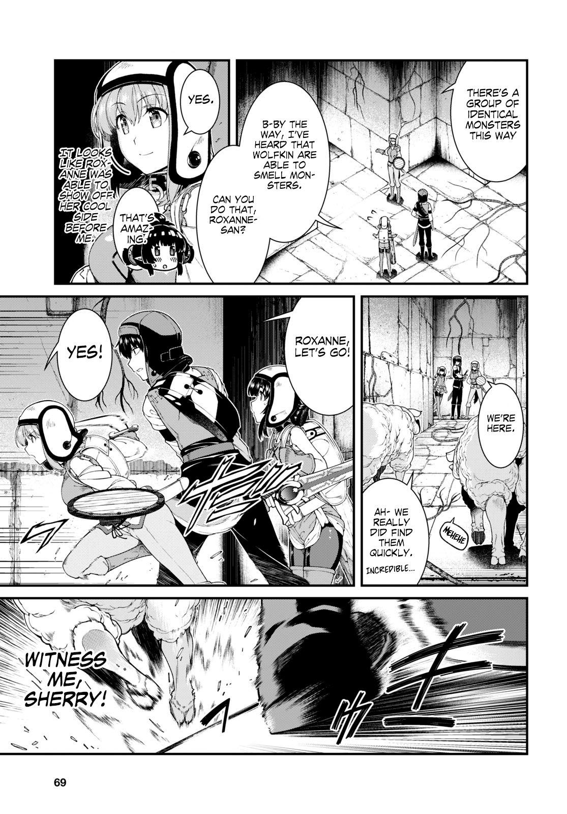 Isekai Meikyuu de Harem o, chapter 40