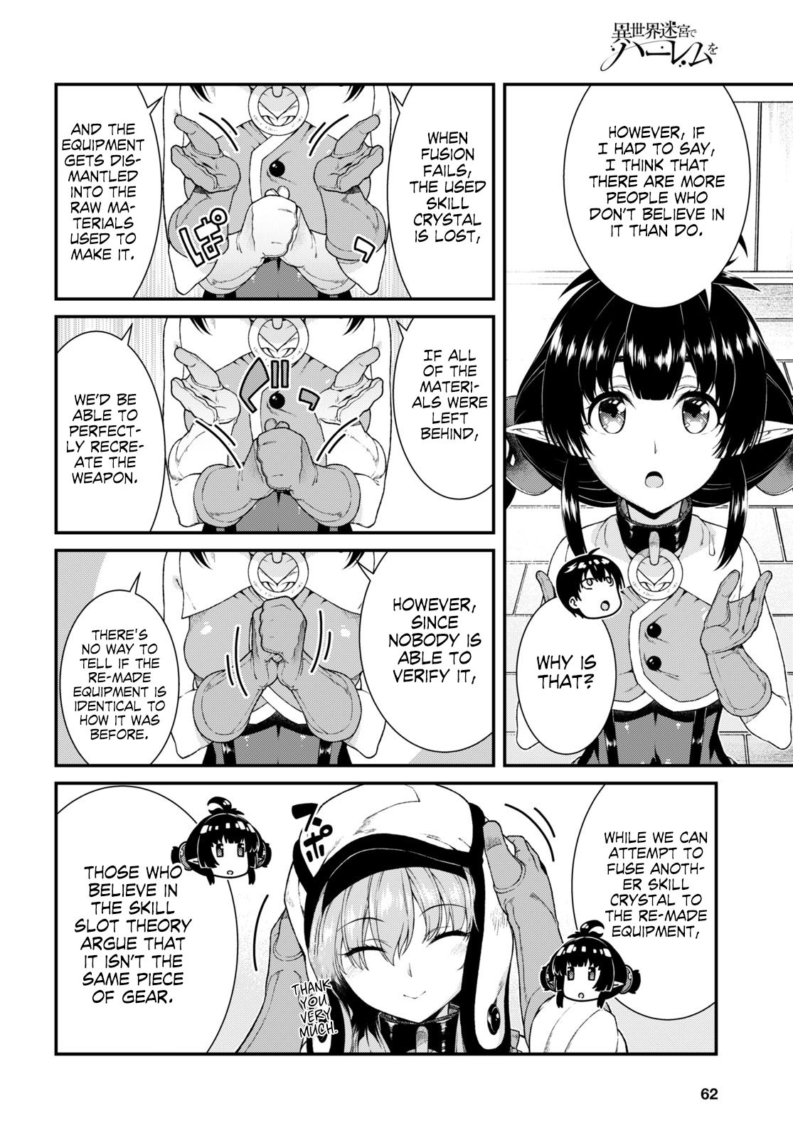 Isekai Meikyuu de Harem o, chapter 40