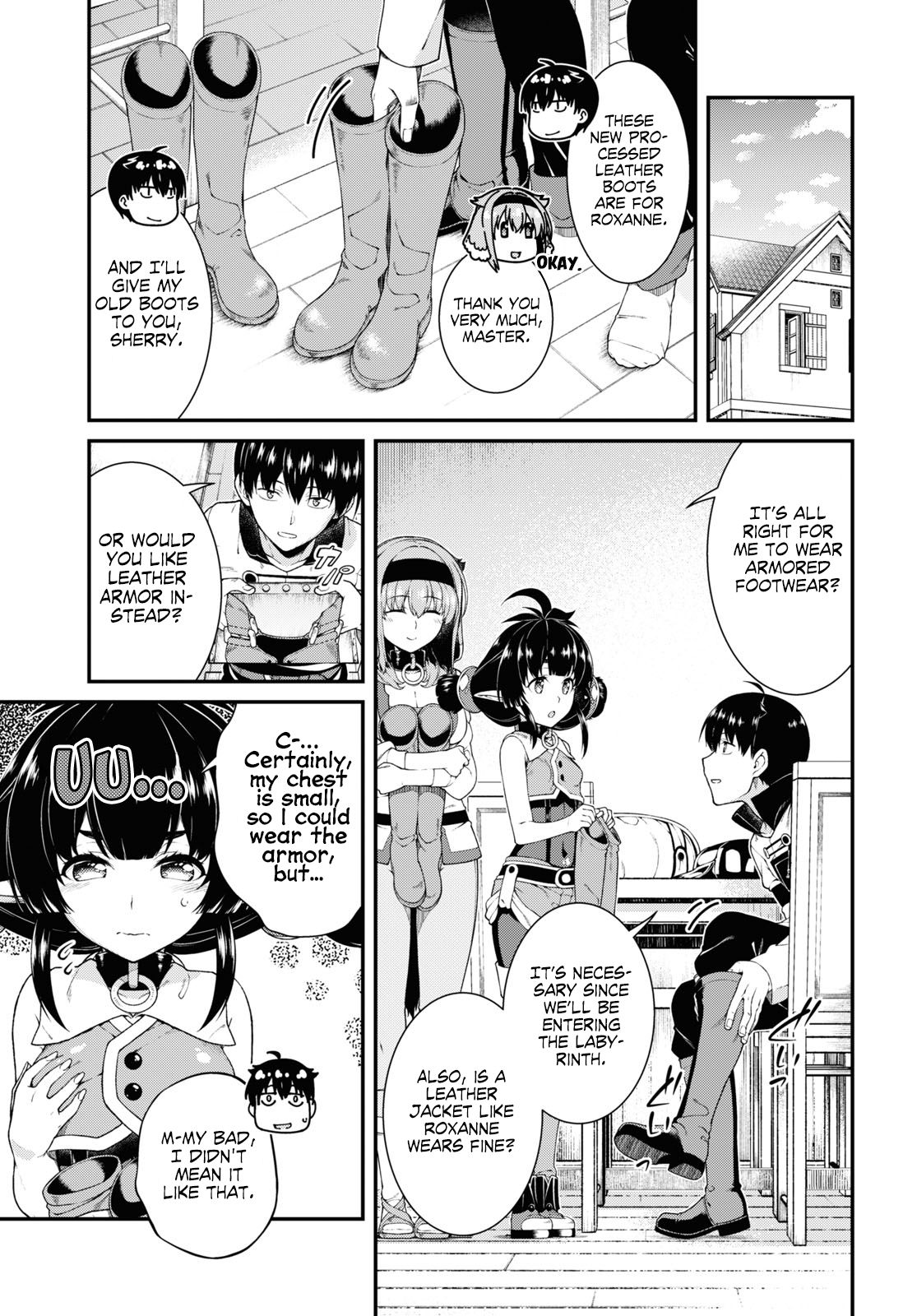 Isekai Meikyuu de Harem o, chapter 39