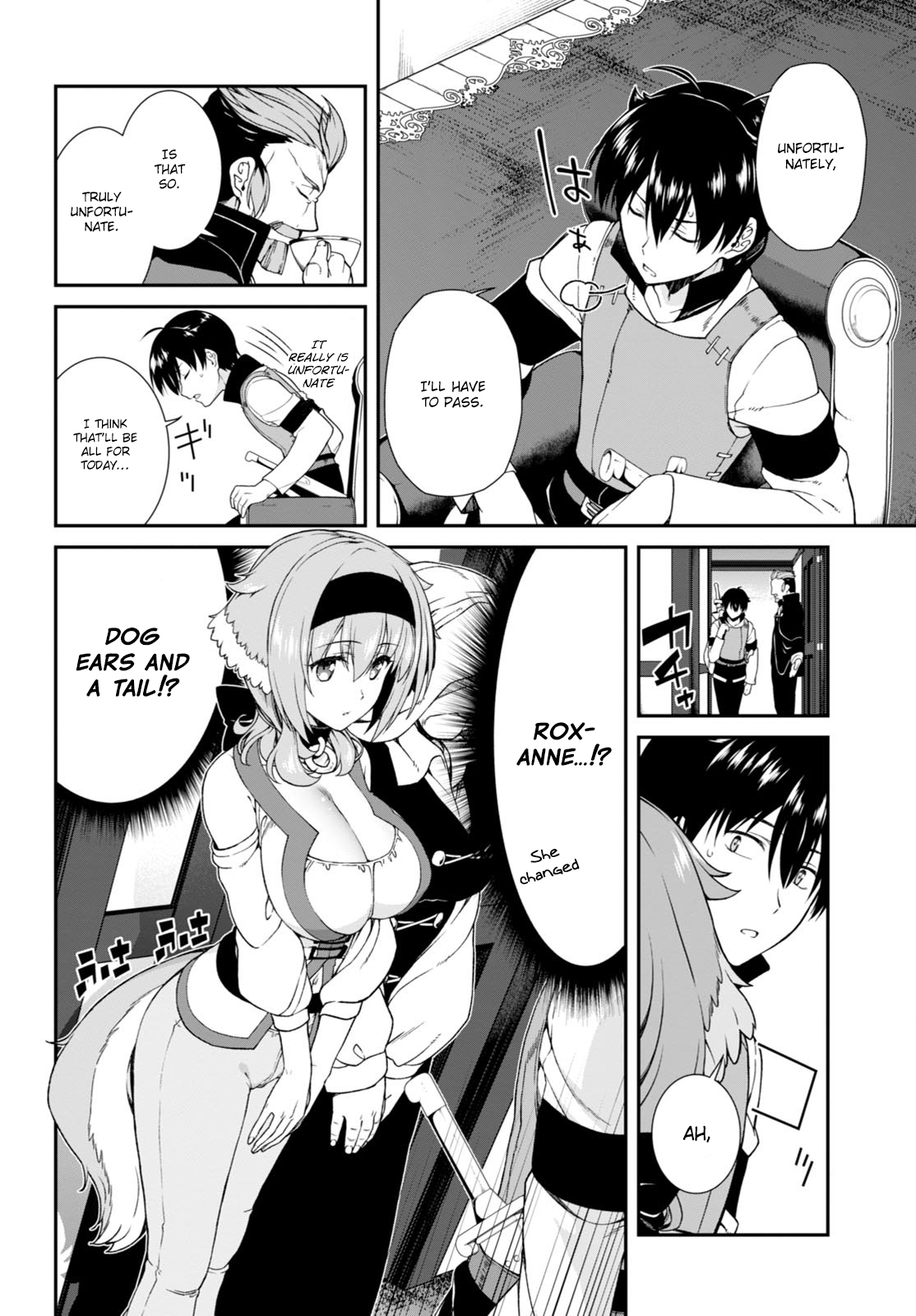 Isekai Meikyuu de Harem o, chapter 4