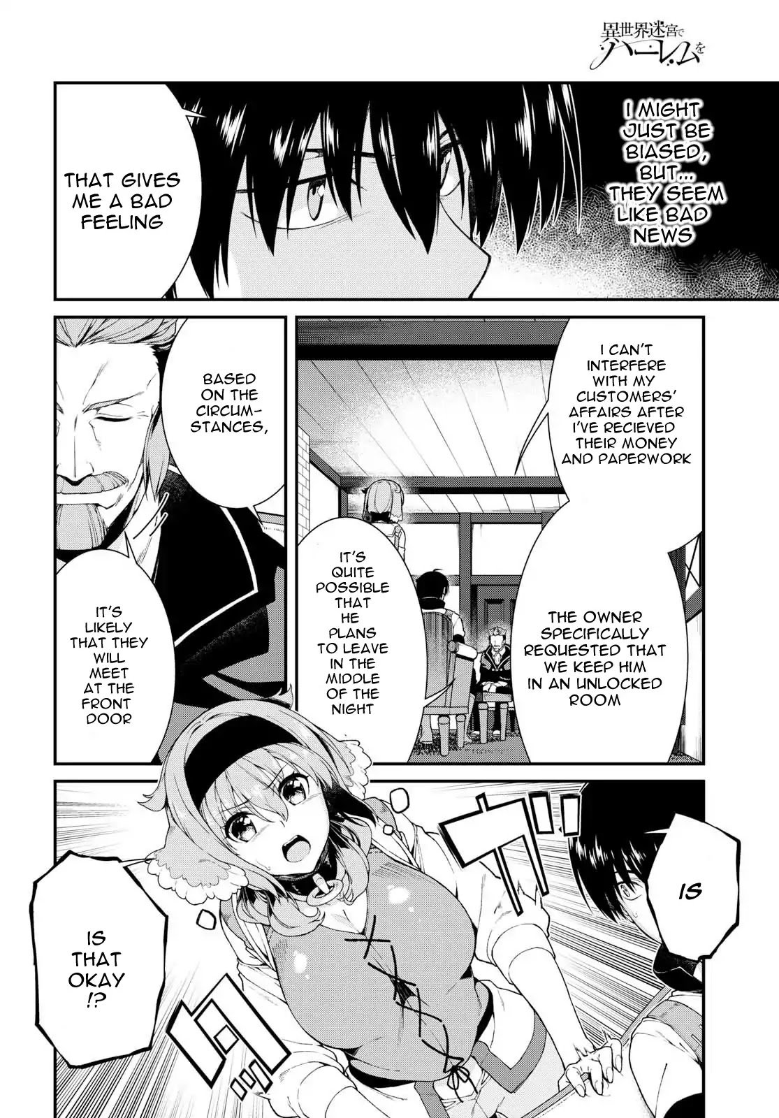 Isekai Meikyuu de Harem o, chapter 19