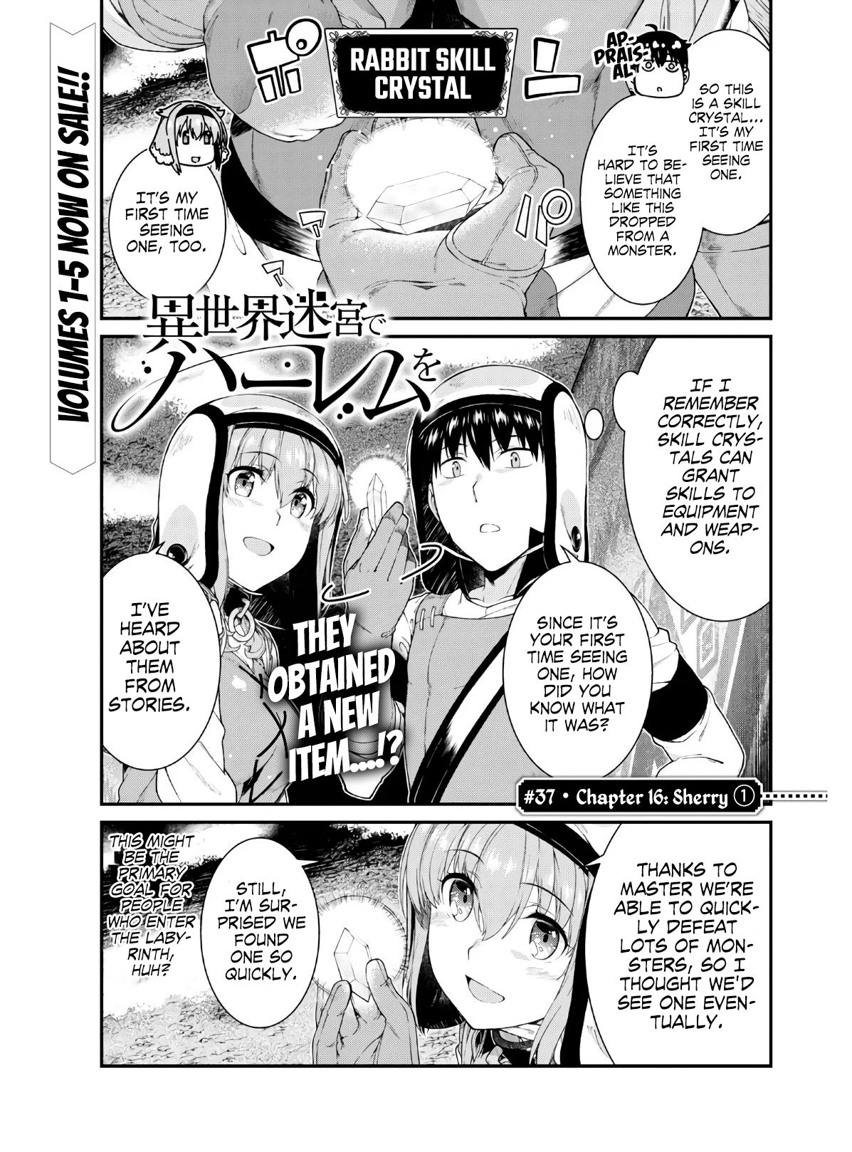 Isekai Meikyuu de Harem o, chapter 37