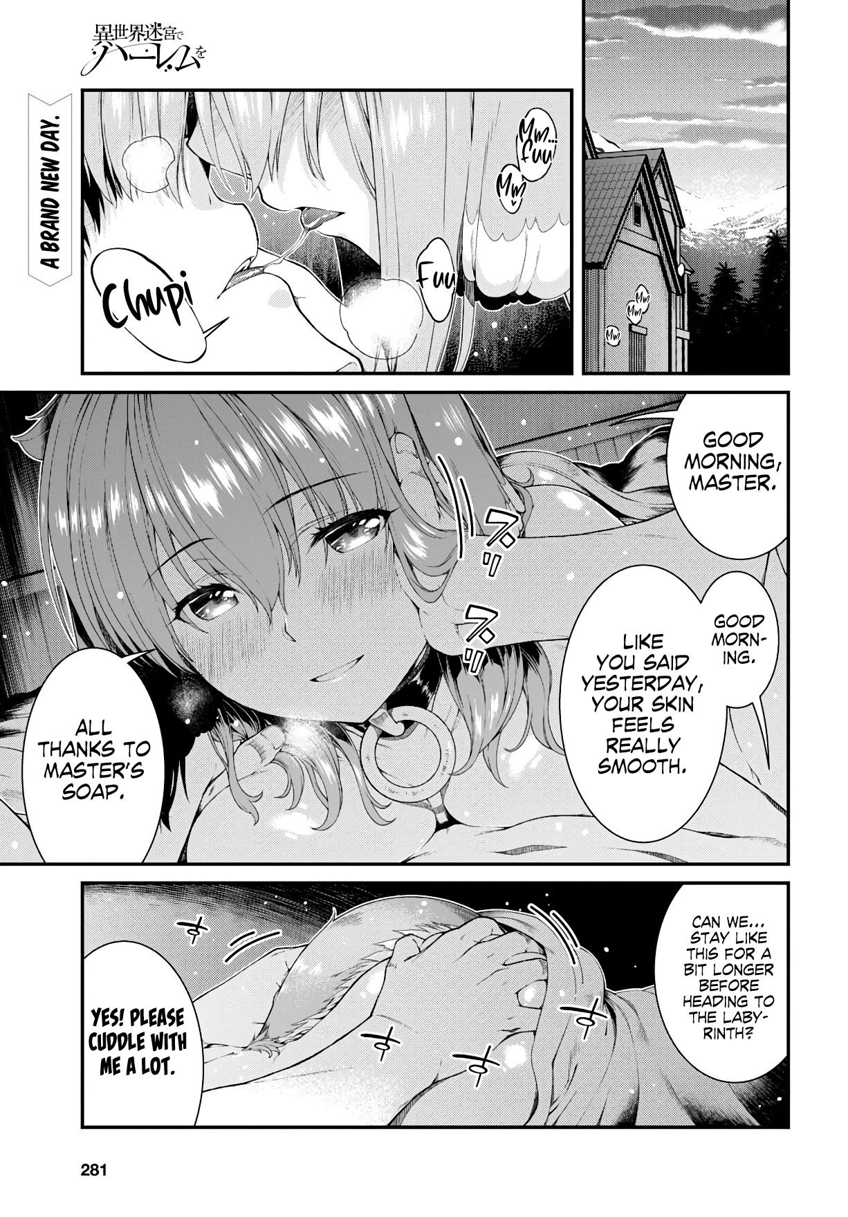 Isekai Meikyuu de Harem o, chapter 34