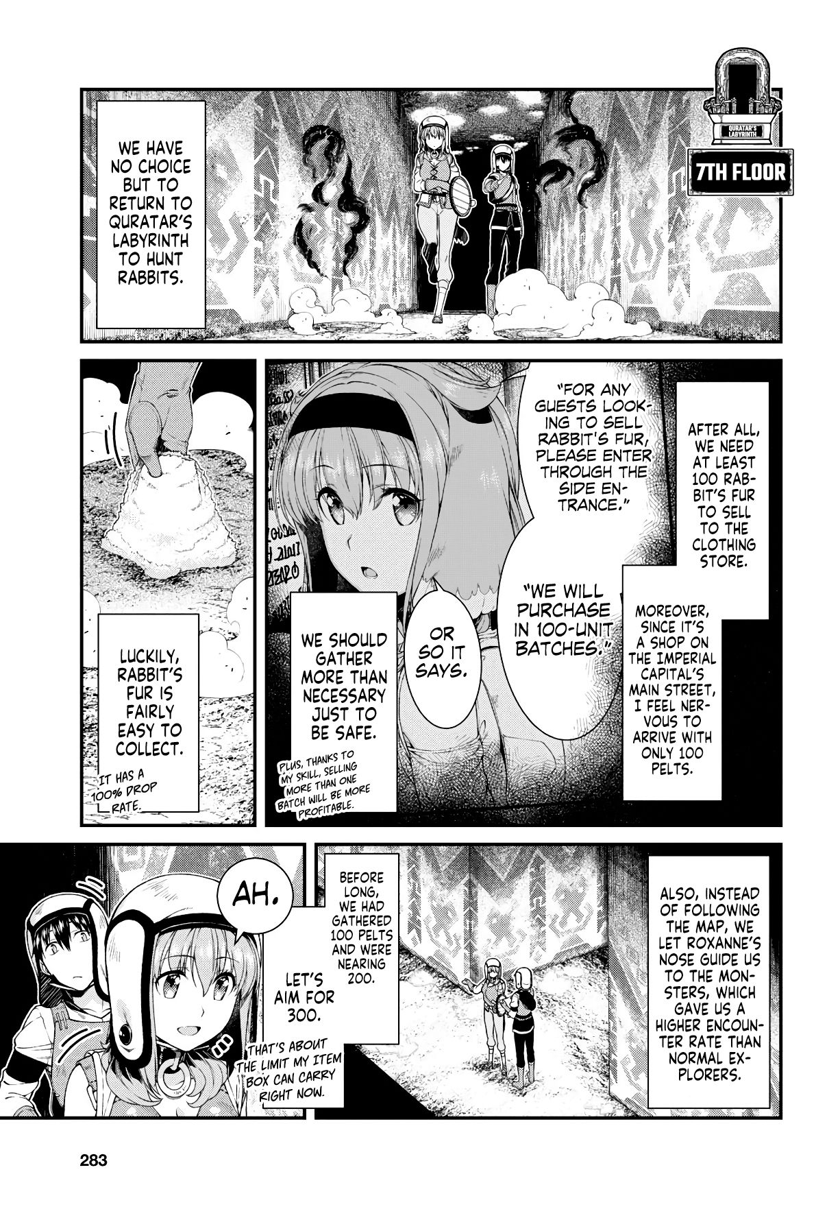 Isekai Meikyuu de Harem o, chapter 34