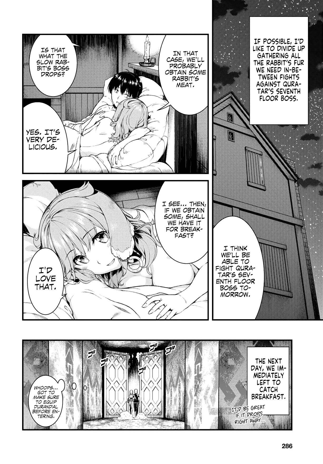 Isekai Meikyuu de Harem o, chapter 34