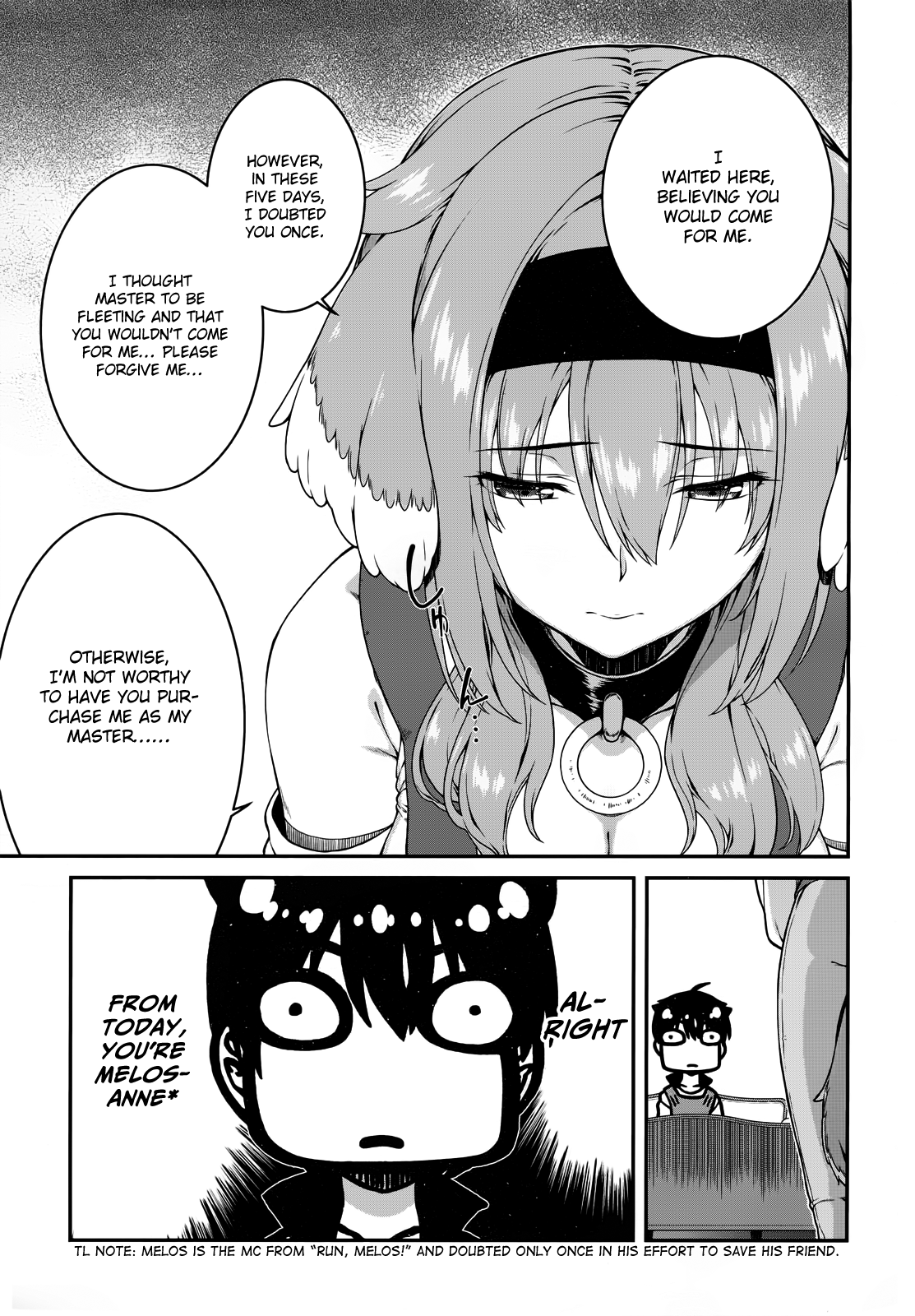 Isekai Meikyuu de Harem o, chapter 9