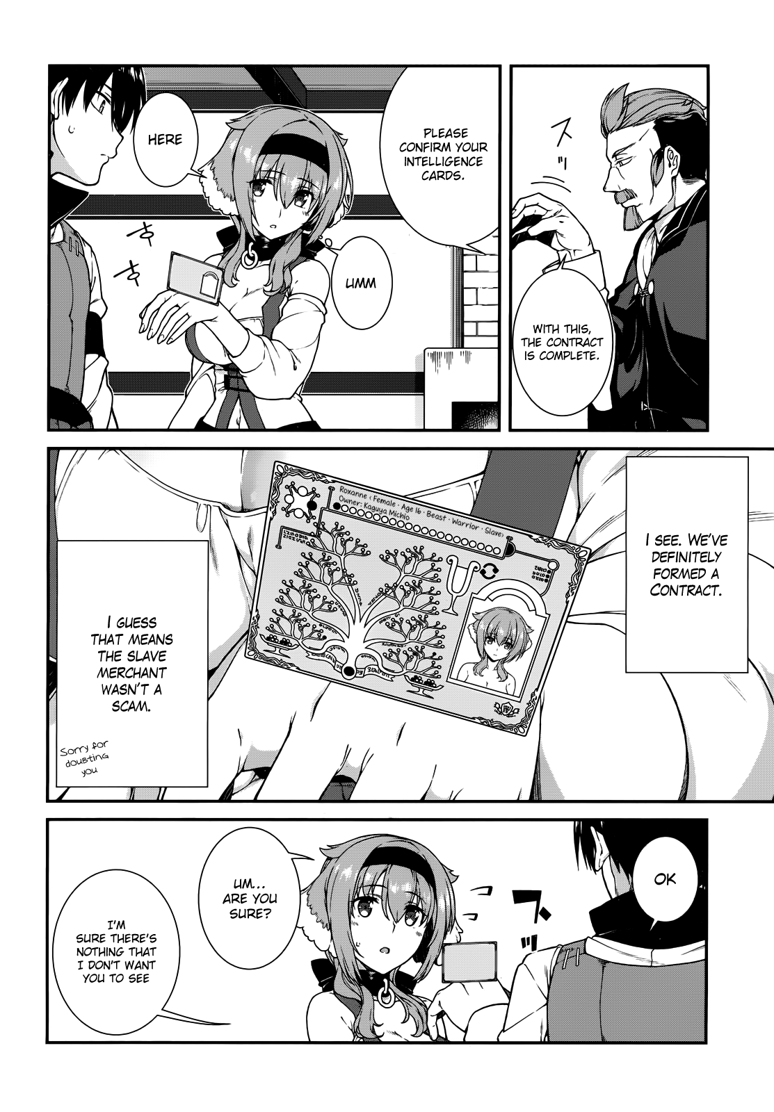 Isekai Meikyuu de Harem o, chapter 9