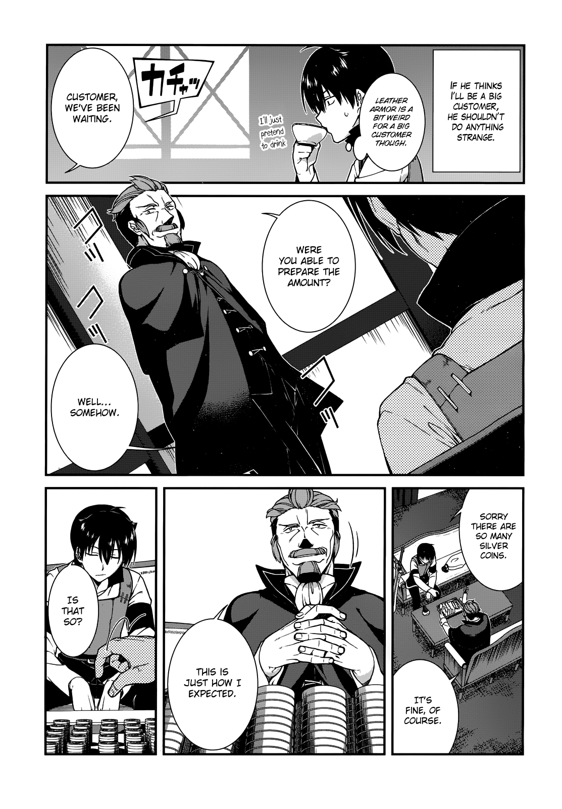 Isekai Meikyuu de Harem o, chapter 9