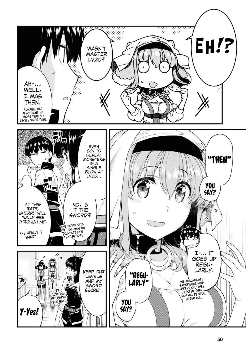 Isekai Meikyuu de Harem o, chapter 41