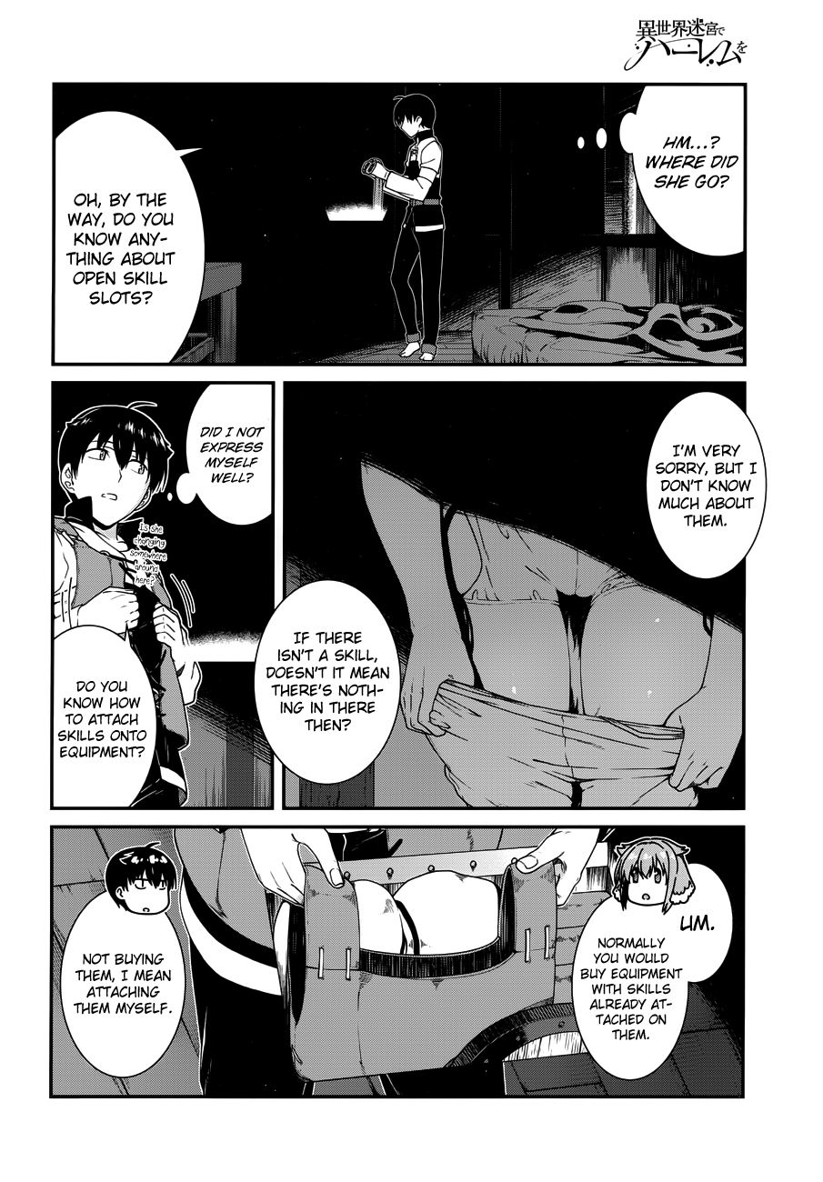 Isekai Meikyuu de Harem o, chapter 13