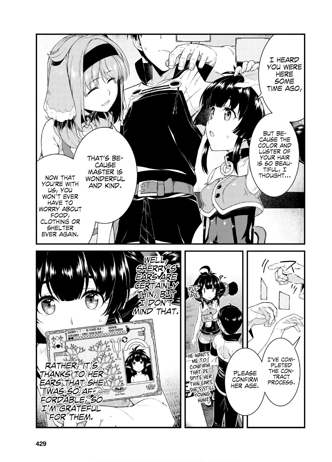 Isekai Meikyuu de Harem o, chapter 38