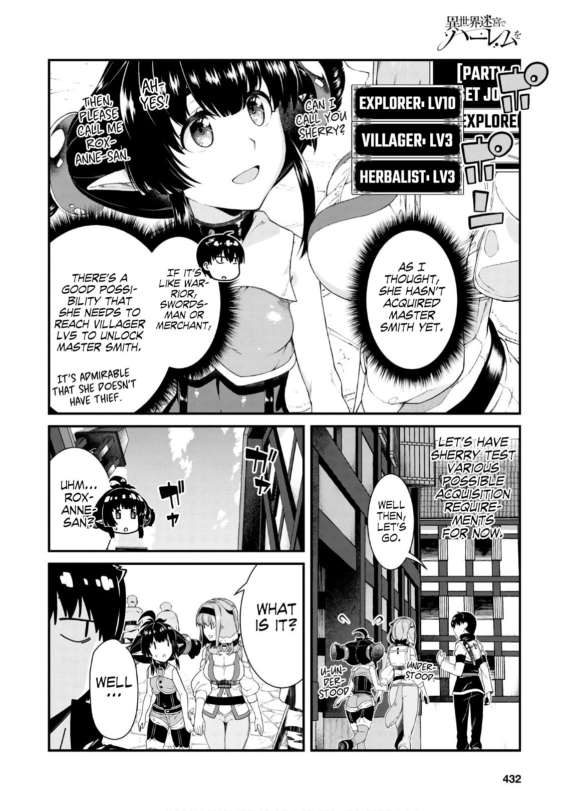 Isekai Meikyuu de Harem o, chapter 38