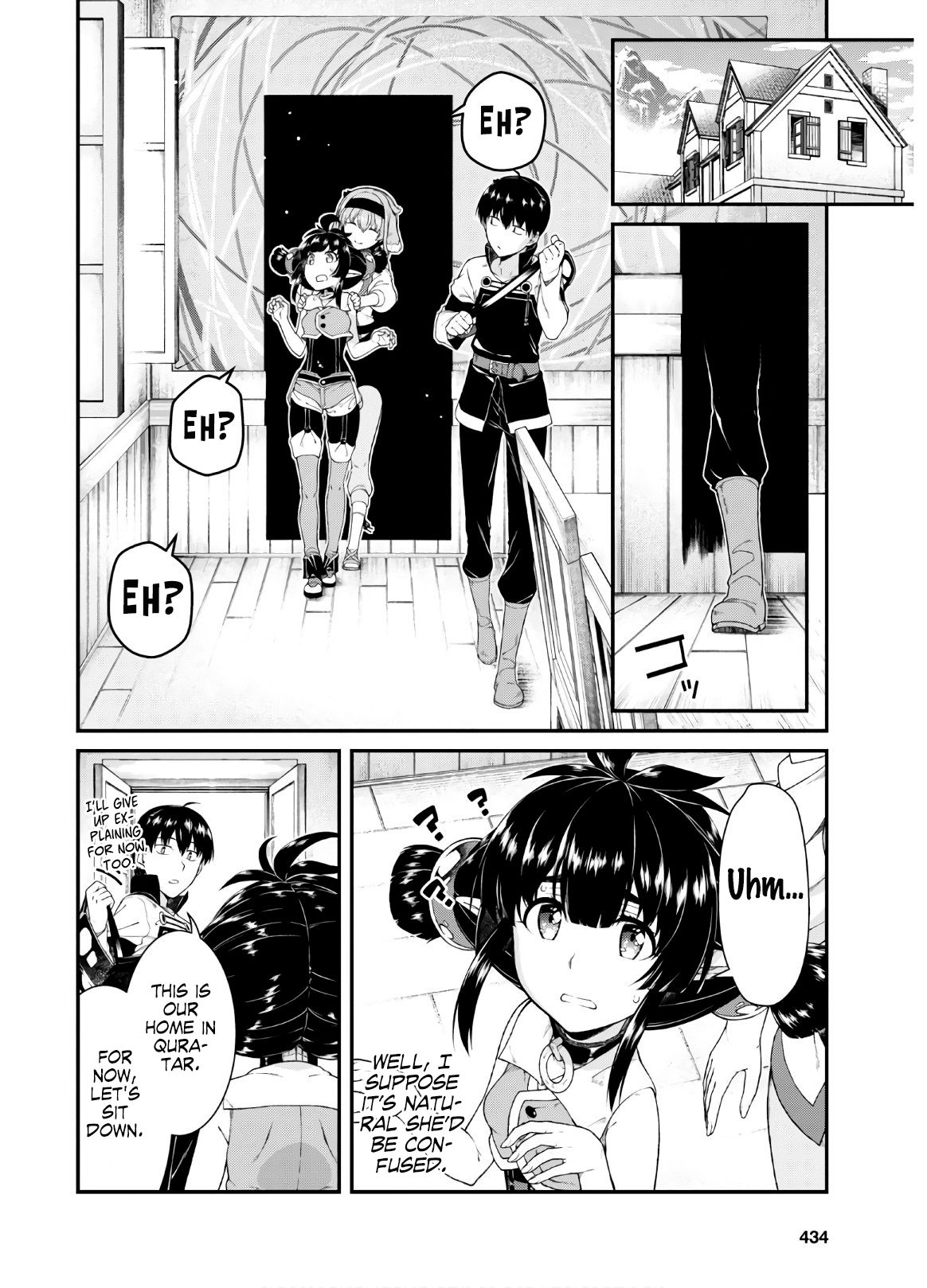 Isekai Meikyuu de Harem o, chapter 38