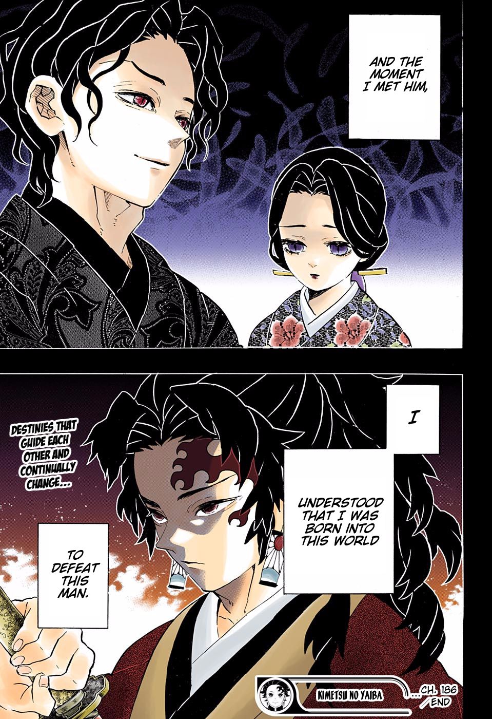 Kimetsu No Yaiba Digital Colored Comics Chapter 186 Manhuascan Work