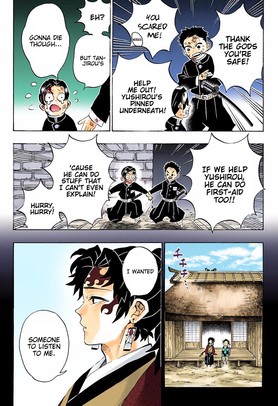 Kimetsu No Yaiba Digital Colored Comics Chapter 186 Manga Online For Free Mangakakalot In