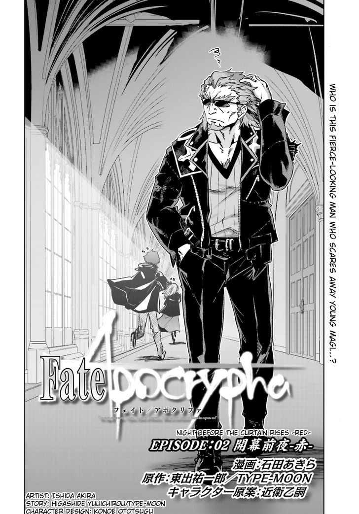 Read Fate Apocrypha Manga English New Chapters Online Free Mangaclash