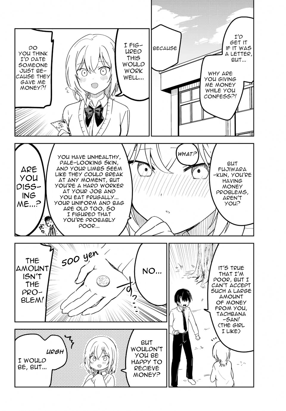 The Girl I Like Confessed To Me With Money Read The Girl I Like Confessed to Me While Handing Me Cash Manga