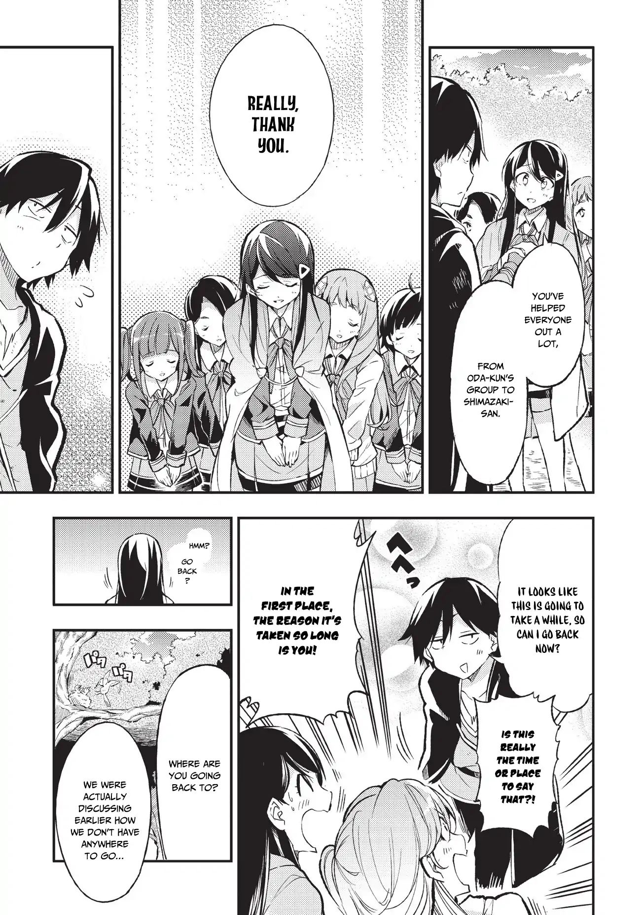 Hitoribocchi no Isekai Kouryaku, Chapter 9