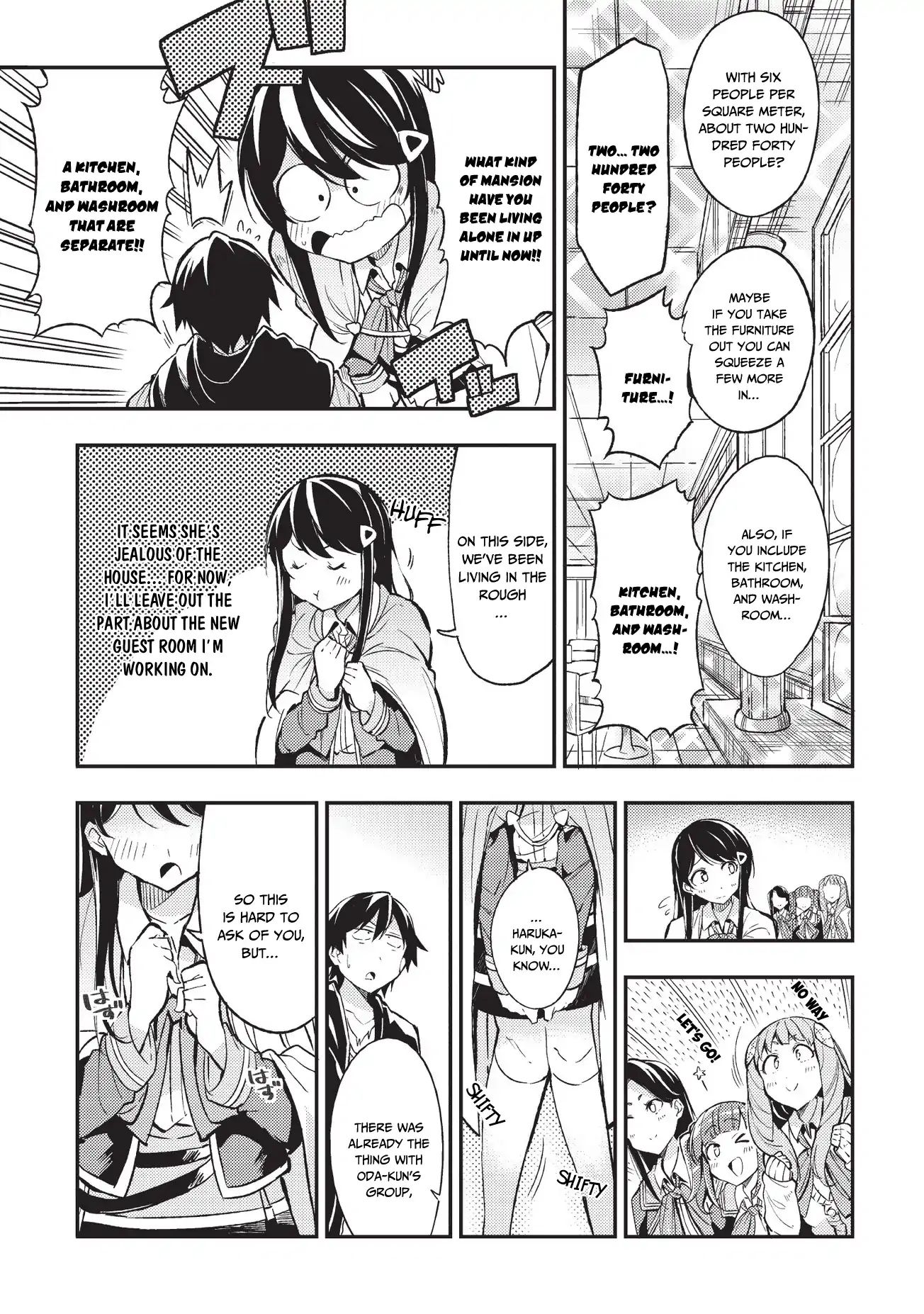 Hitoribocchi no Isekai Kouryaku, Chapter 9