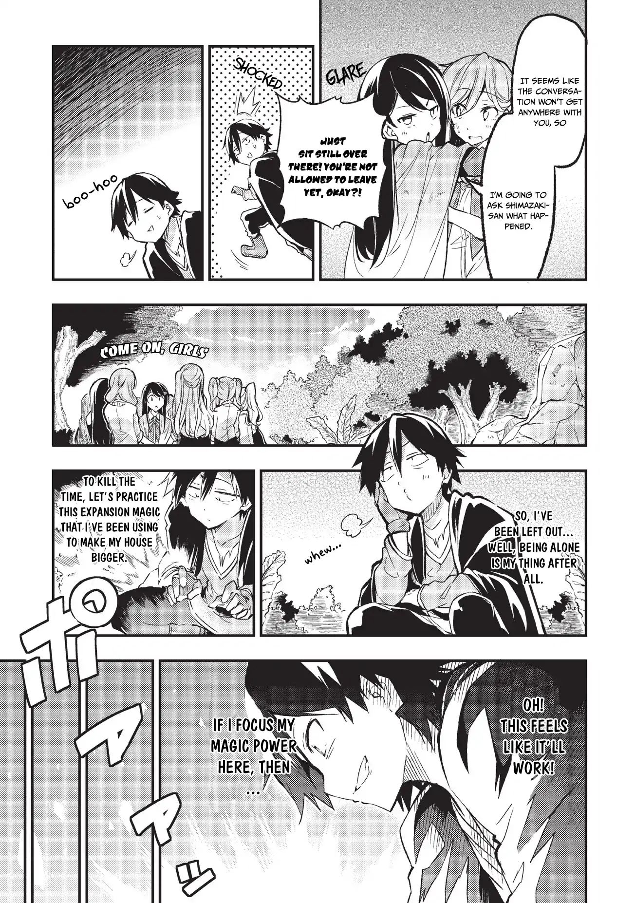Hitoribocchi no Isekai Kouryaku, Chapter 9