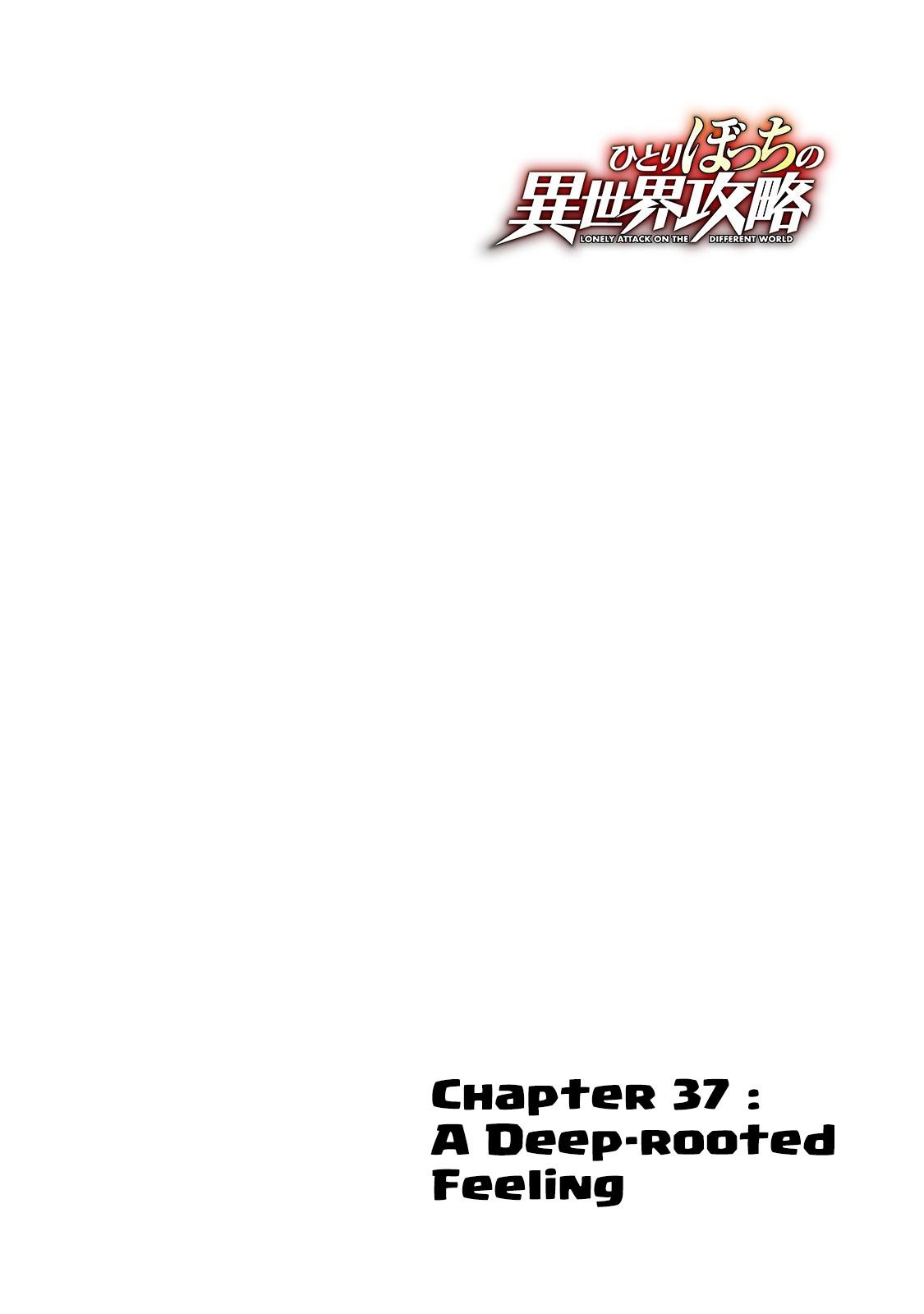 Hitoribocchi no Isekai Kouryaku, Chapter 37