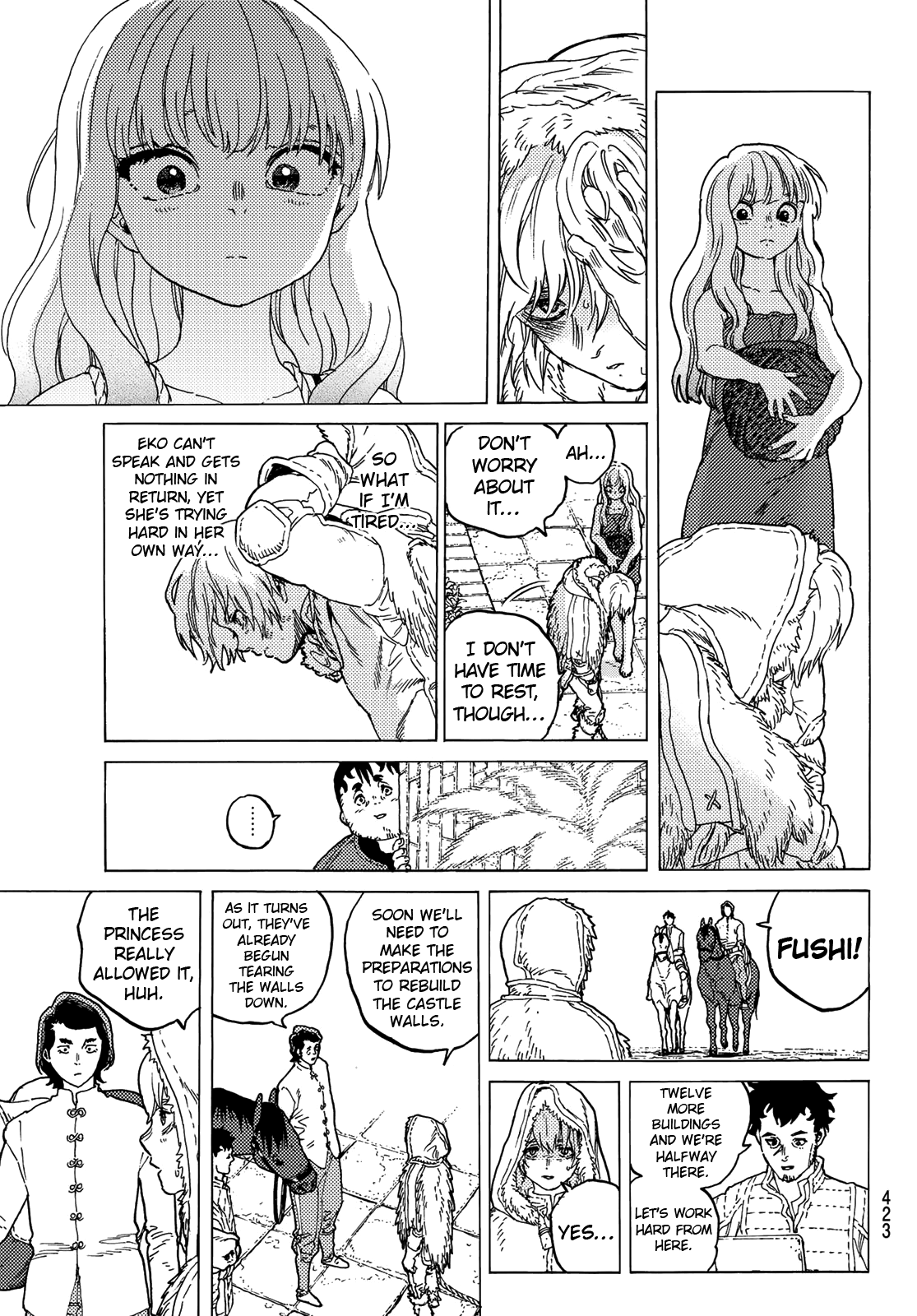 To Your Eternity, Chapter 145.2 - English Scans