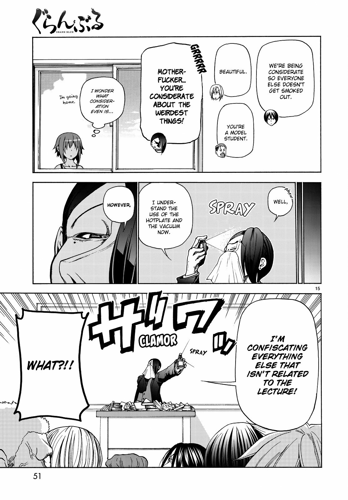 Grand Blue Dreaming, Chapter 31