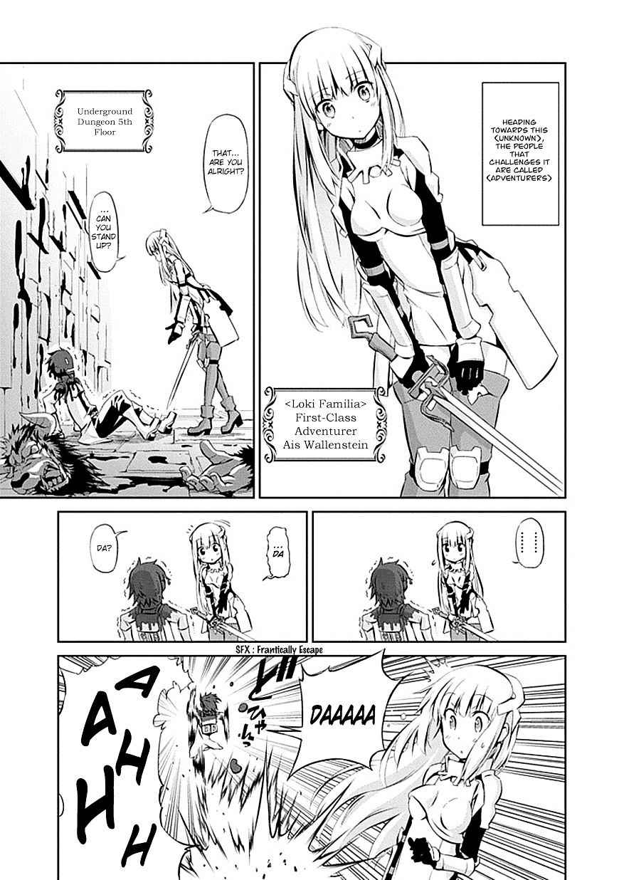 Danmachi, Chapter 1 - Danmachi Manga Online  Dungeon ni deai, Dungeon ni,  Danmachi anime