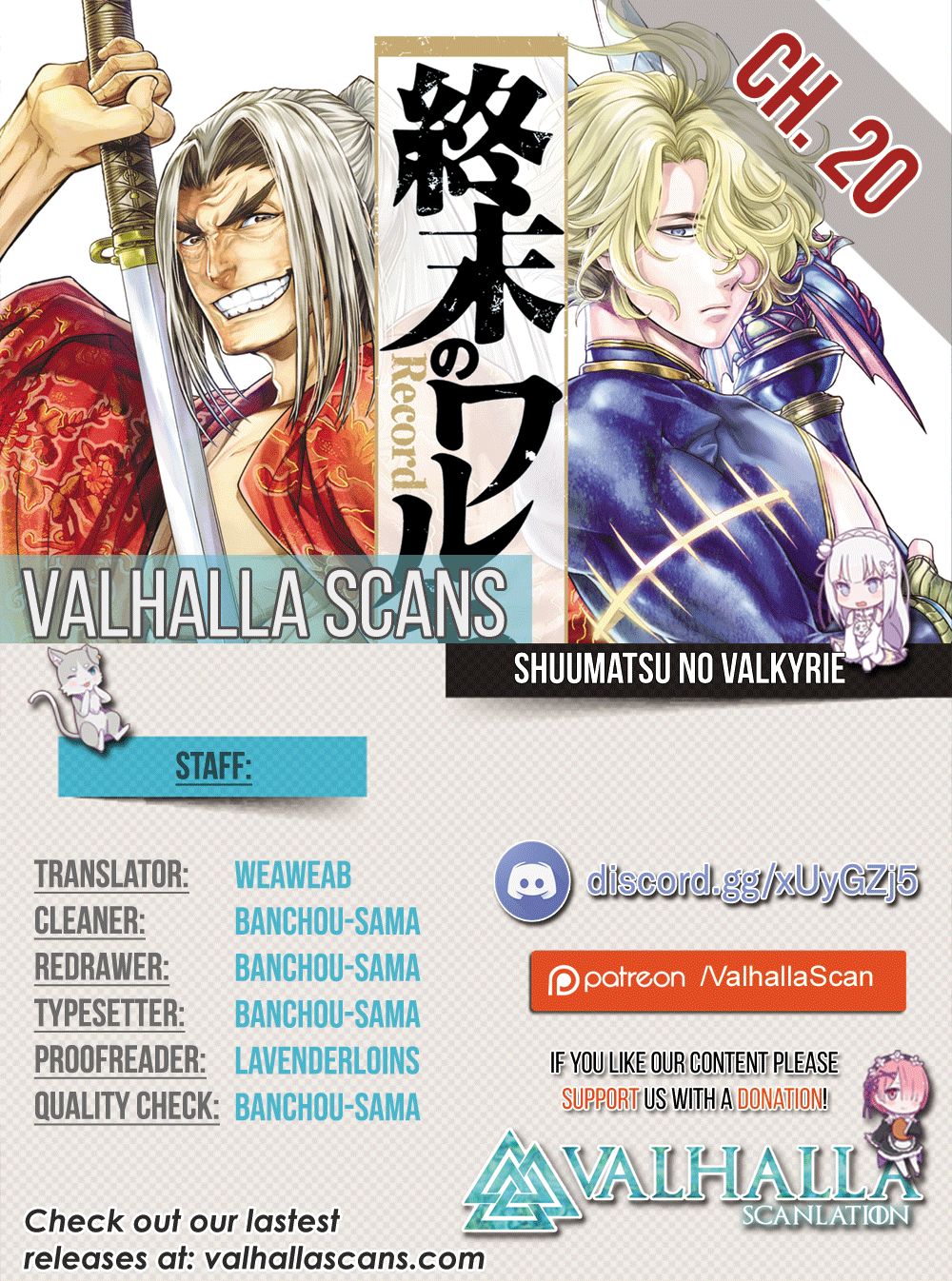 shuumatsu no valkyrie chapter 21 raw scans shuumatsu no valkyrie chapter 21 raw scans