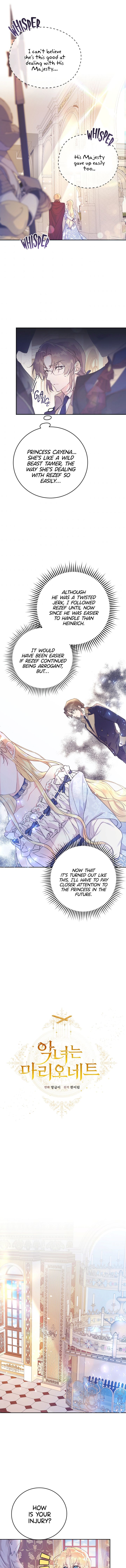 The Villainess is a Marionette, Chapter 10