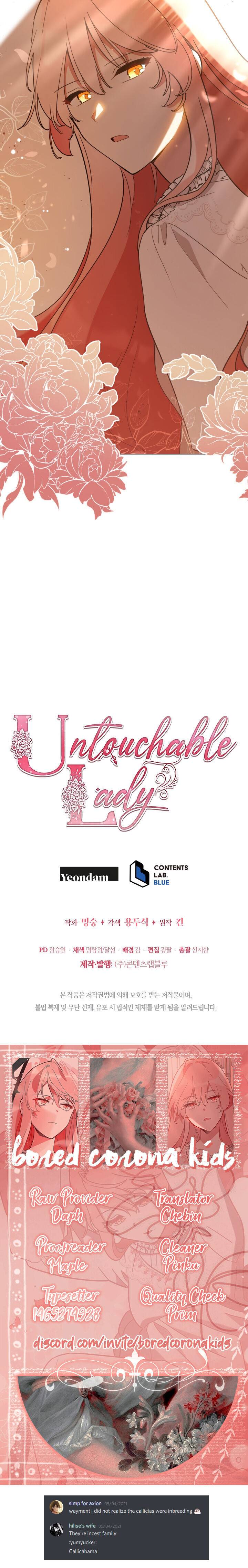 Untouchable Lady, chapter 21