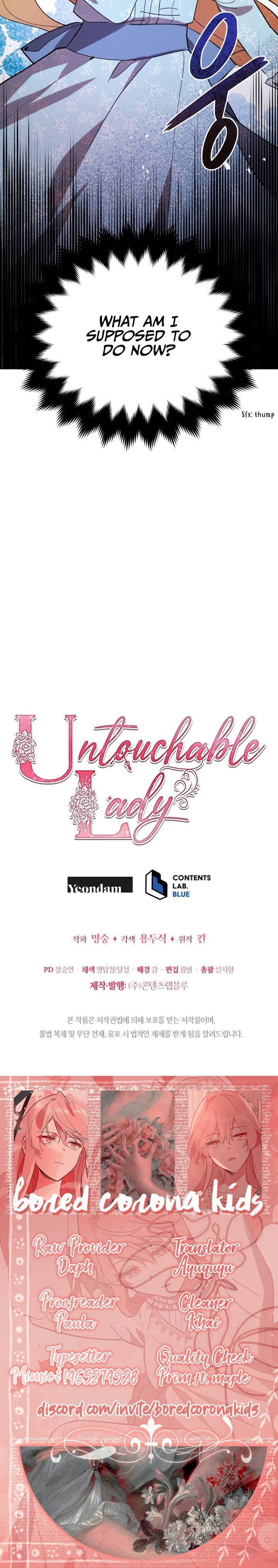 Untouchable Lady, chapter 13