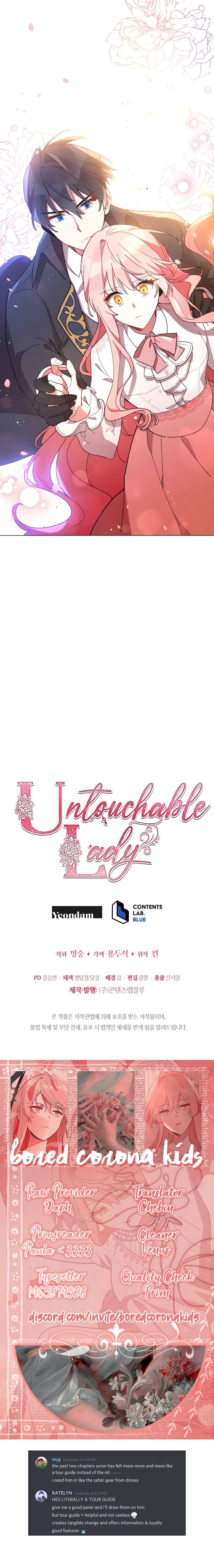 Untouchable Lady, chapter 23