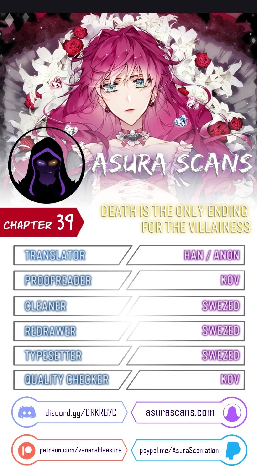 Death Is The Only Ending For The Villainess, chapter 39