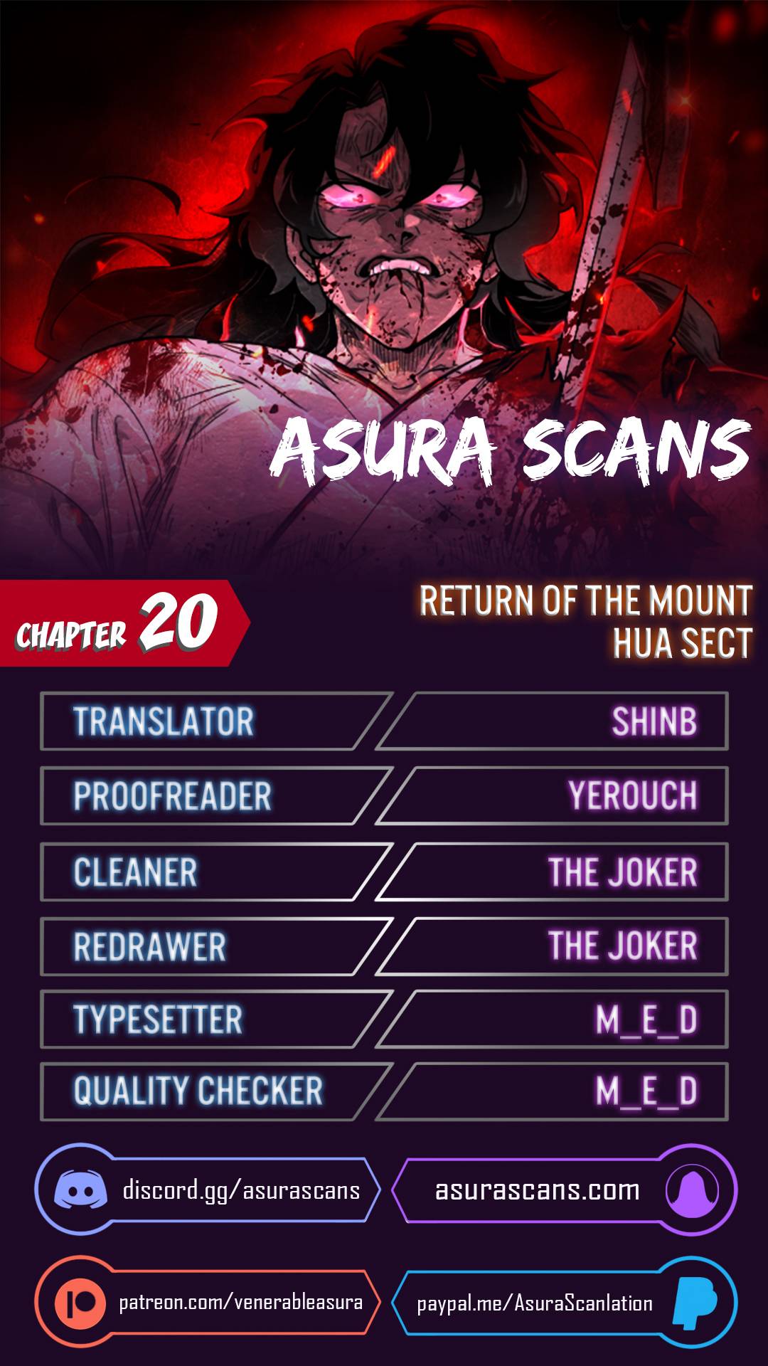 Return of the Mount Hua Sect, Chapter 20