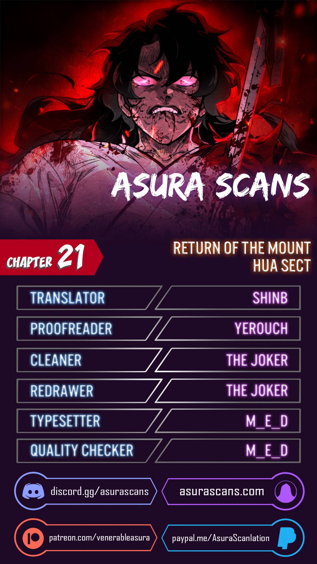 Return of the Mount Hua Sect, Chapter 21