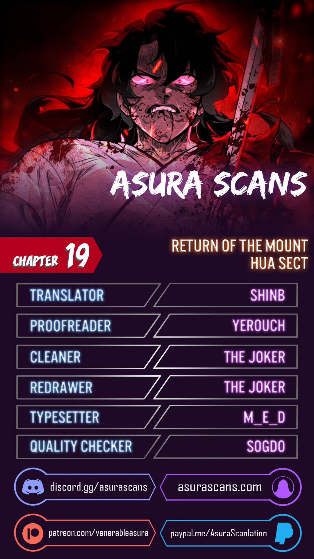 Return of the Mount Hua Sect, Chapter 19