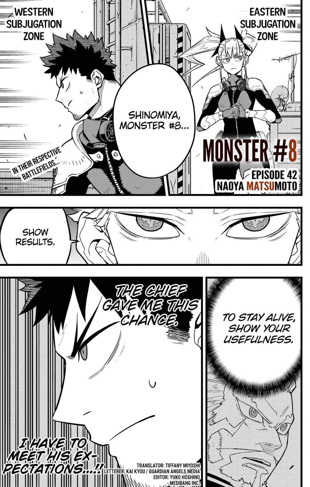 Kaiju No. 8, chapter 42