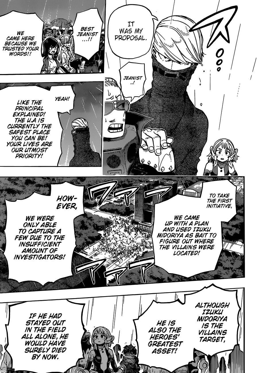 My Hero Academia, chapter 323