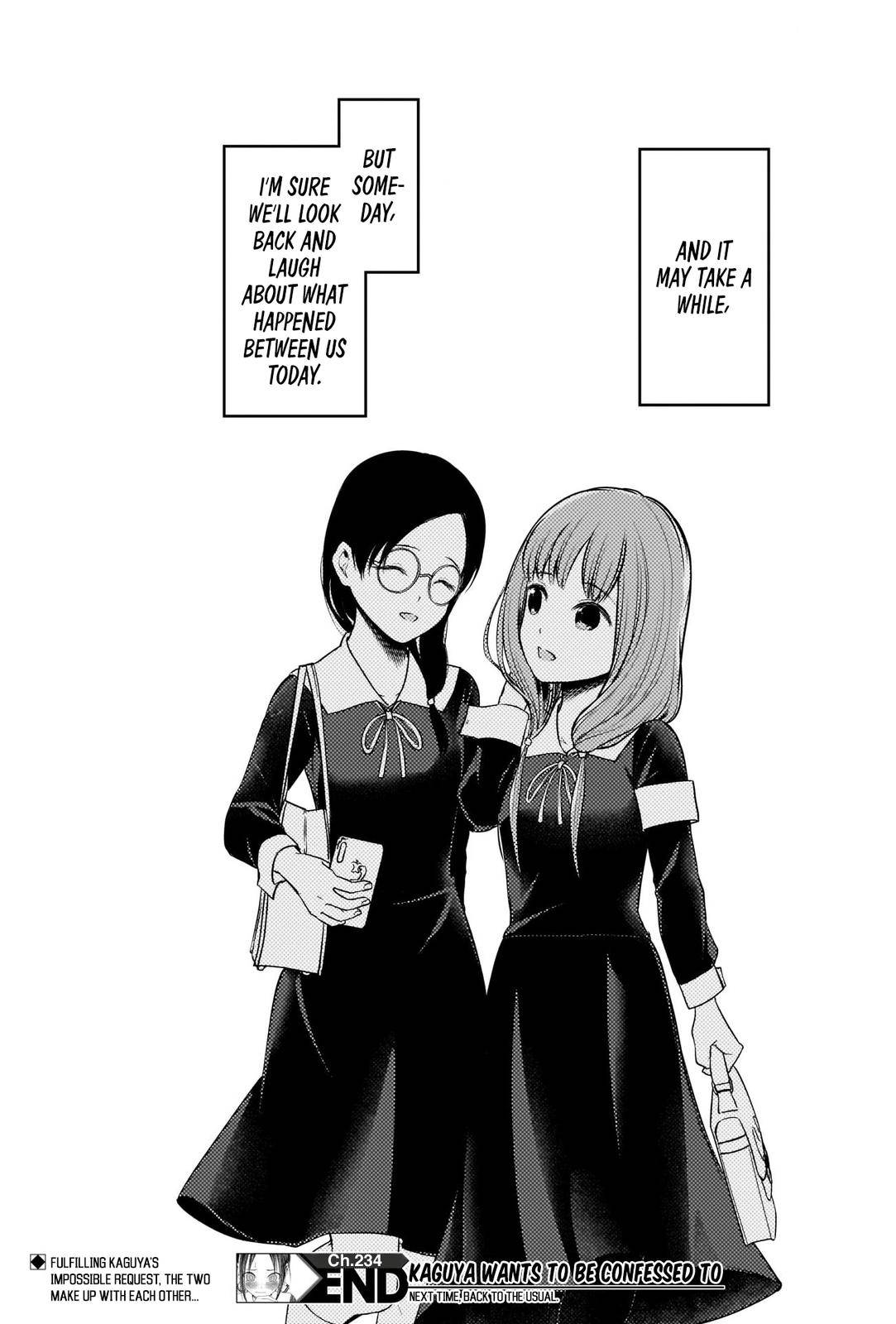 Kaguya-Sama Love Is War, chapter 234