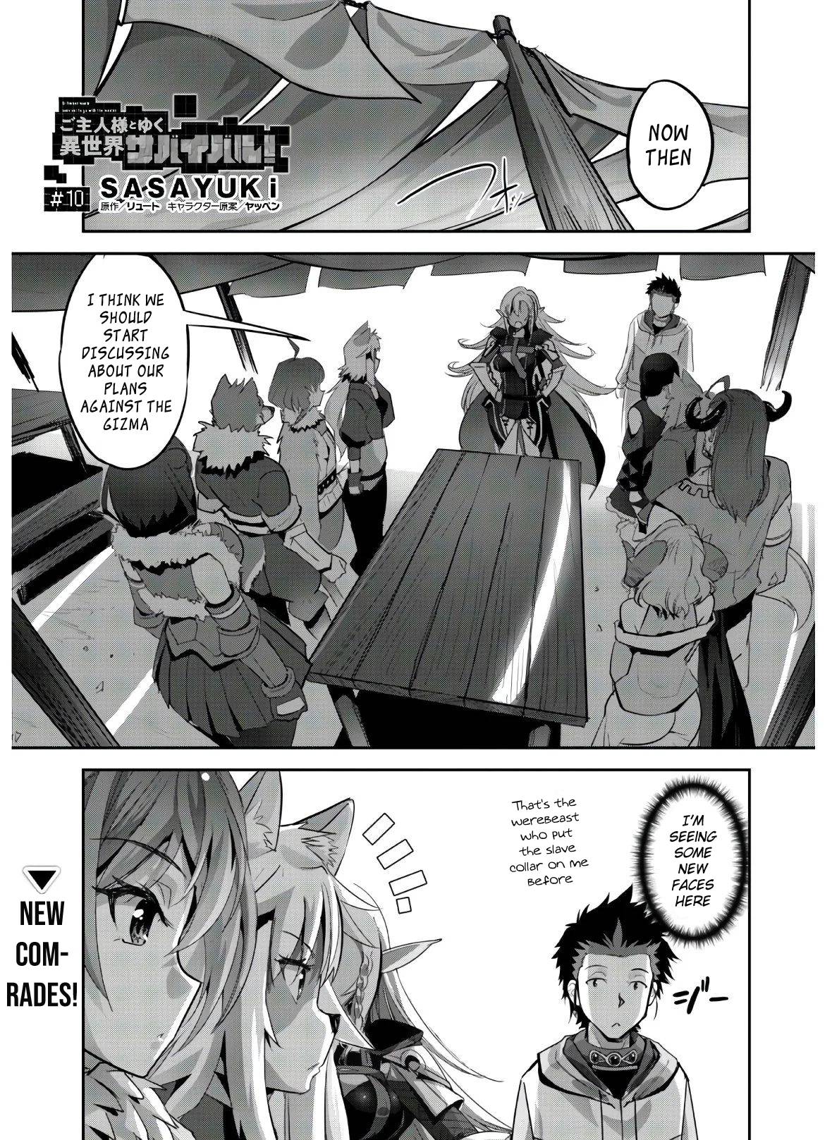 Goshujin sama To Yuku Isekai Survival Vf Read Goshujin-sama to Yuku Isekai Survival! Manga English [New Chapters