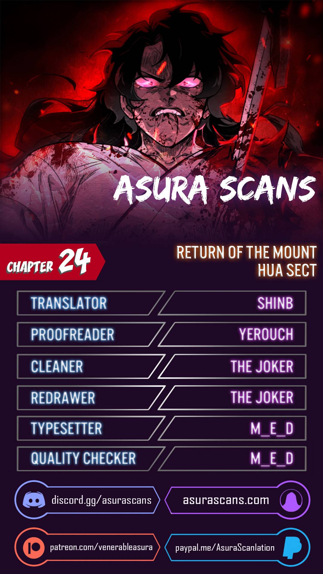 Return of the Mount Hua Sect, Chapter 24